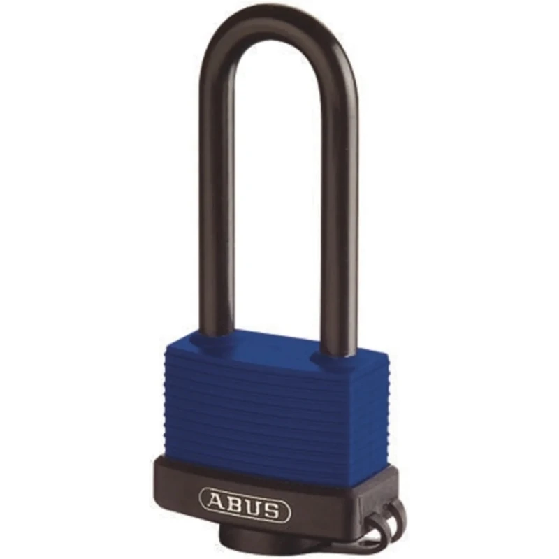 ABUS Weatherproof Key Lock Padlock, 9mm Stainless Steel Shackle, 59mm Brass Body 70IB/50HB80