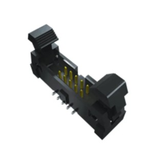 Samtec EHT Series Straight Through Hole Shrouded PCB Header, 24 Contacts, 2 mm Pitch, 2 Rows EHT-112-01-S-D