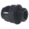 John Guest PM Series Pneumatic Fitting Push In 5mm Tube to G 1/4 Male Thread, 16 bar, 65°C PM010512E