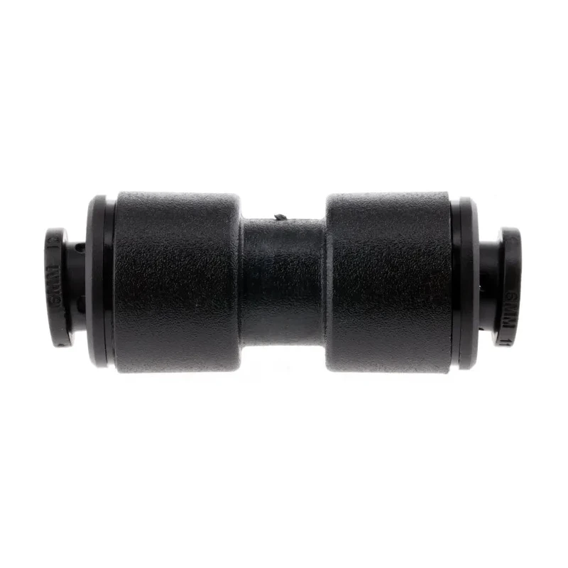 John Guest PM Series Acetal Copolymer Pneumatic Equal Straight Connector Push-in 6 mm to 6 mm PM0406E