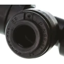 John Guest PM Series Pneumatic Tee Tube-to-Tube Adapter Push-in 6 mm Stainless Steel Brass Plastic PM0206E