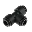 John Guest PM Series Pneumatic Tee Tube-to-Tube Adapter Push-in 8 mm Push In 8 mm PM0208E