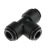 John Guest PM Series Pneumatic Tee Tube-to-Tube Adapter Push-in 8 mm Push In 8 mm PM0208E