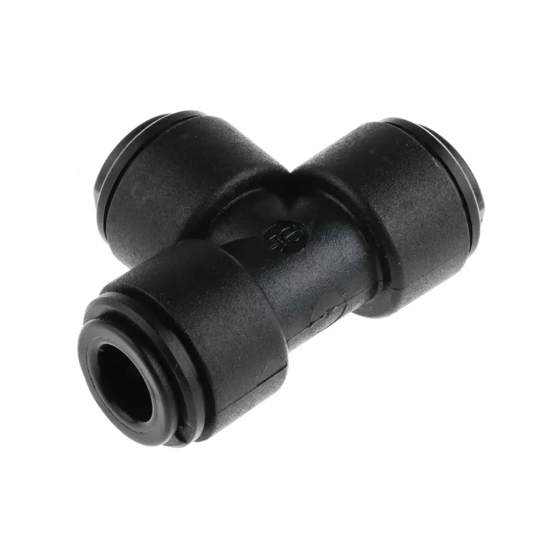 John Guest PM Series Pneumatic Tee Tube-to-Tube Adapter Push-in 8 mm Push In 8 mm PM0208E