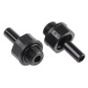 John Guest PM Series Pneumatic Fitting Acetal Copolymer, 6mm Push-in Tube, Male G 1/8 Threaded-to-Tube Connection PM050611E