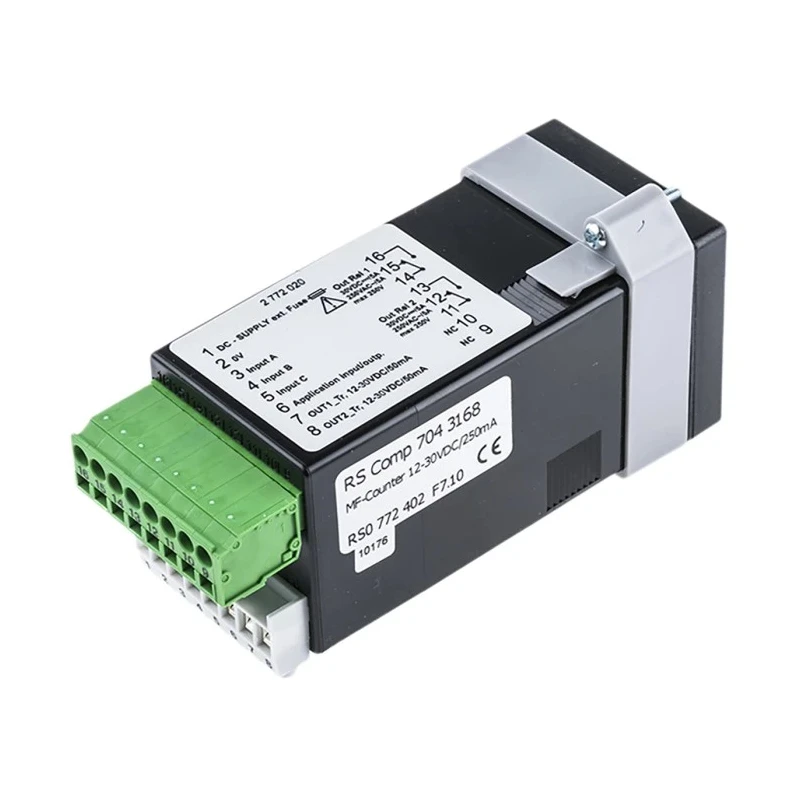 Hengstler Multifunctional 6 Digit Counter, 9.3mm Digit Height, Automatic & Manual Reset, Relay Outputs 0 772 402