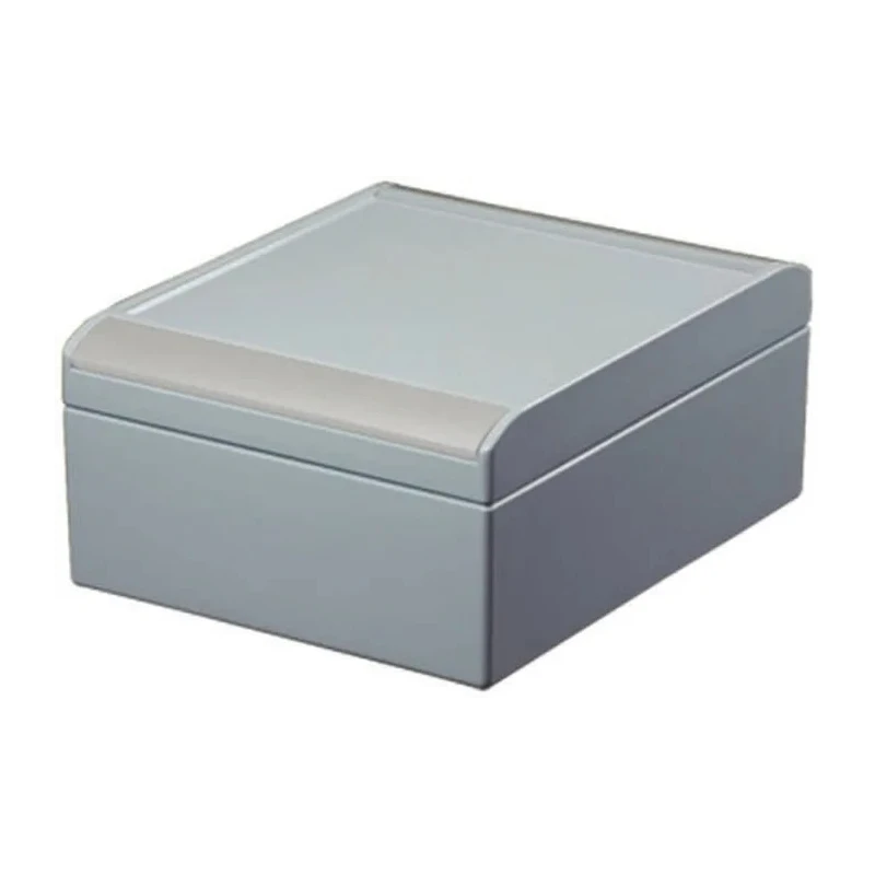 ROLEC AluCASE Grey Die Cast Aluminium Enclosure 70 mm Height, 160 mm Length, 130 mm Width 190.130.004
