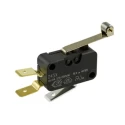 ZF Roller Lever Micro Switch, Tab Terminal, 16A, 250 V AC, Single Pole Change Over, IP40 D459-V3RD