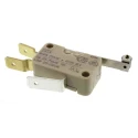 ZF Roller Lever Micro Switch, Tab Terminal, 16A, 250 V AC, Single Pole Change Over, IP40 D459-V3RD