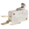 ZF Short Roller Lever Micro Switch, Tab Terminal, SPDT, 21A, 250V AC, IP40 D489-V3RA