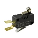 ZF Short Roller Lever Micro Switch, Tab Terminal, 16A, 250V AC, SPDT Contact Configuration, IP40 Rated D459-V3RA
