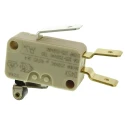 ZF Short Roller Lever Micro Switch, Tab Terminal, 16A, 250V AC, SPDT Contact Configuration, IP40 Rated D459-V3RA