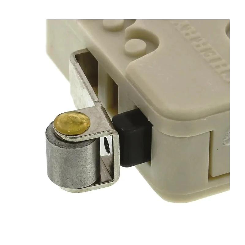 ZF Short Roller Lever Micro Switch, Tab Terminal, 16A, 250V AC, SPDT Contact Configuration, IP40 Rated D459-V3RA