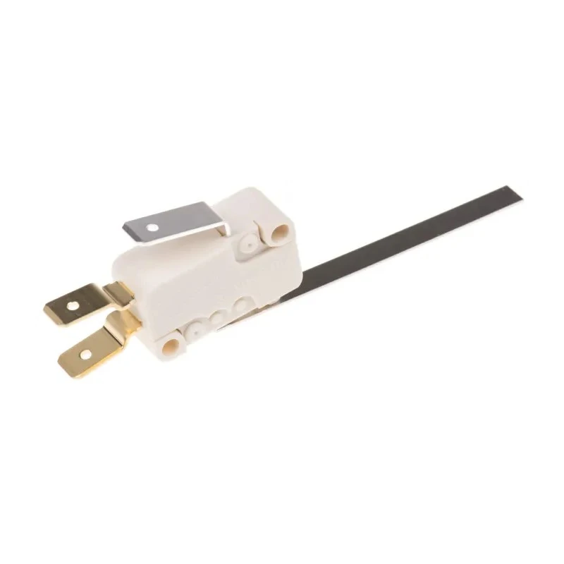 ZF Long Leaf Lever Micro Switch, Tab Terminal, 16A, 250 V AC, SPDT (NO/NC), IP40 