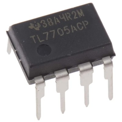 Texas Instruments Voltage Supervisor 1 Supervisor 8-Pin 4.6 V PDIP Through Hole TL7705ACP