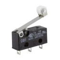 ZF Roller Lever Micro Switch, Solder Terminal, 6A, 250 V ac, SPDT, IP50 DB1C-A1RC