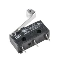 ZF Roller Lever Micro Switch Through Hole Terminal 6A 250V AC SPDT IP50 DB1C-C1RC