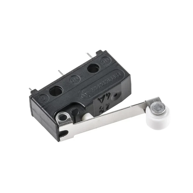 ZF Roller Lever Micro Switch Through Hole Terminal 6A 250V AC SPDT IP50 DB1C-C1RC