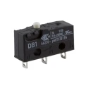 ZF Button Micro Switch, Solder Terminal, 6A, 250 V AC, SPDT Contact Configuration, IP50 Rated DB1C-A1AA