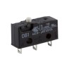 ZF Button Micro Switch, Solder Terminal, 6A, 250 V AC, SPDT Contact Configuration, IP50 Rated DB1C-A1AA