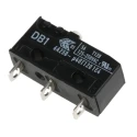 ZF Button Micro Switch, Solder Terminal, 6A, 250 V AC, SPDT Contact Configuration, IP50 Rated DB1C-A1AA