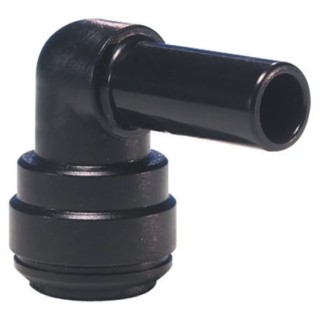 John Guest PM Series Acetal Copolymer Pneumatic Stem Elbow Fitting Push In 6 mm 16 bar PM220606E