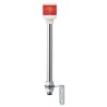 Schneider Electric Harmony XVC4 Series Red Signal Tower Buzzer, 1 Light, 24V AC/DC Tube