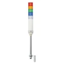 Schneider Electric Harmony Series Signal Tower Red Green Clear Amber Blue 5 Lights 24V AC/DC XVC4B55S