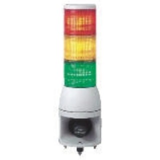 Schneider Electric Harmony Series Signal Tower Buzzer, 3 Lights Green Amber Red LED 24V dc Surface Mount XVC1B3SK