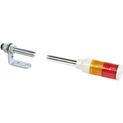 Schneider Electric Harmony XVC4 Series Red, Amber Signal Tower Buzzer, 2 Lights 24V AC/DC 