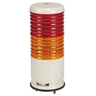 Schneider Electric Harmony XVC6 Series Red, Amber Signal Tower Electronic Alarm Sounder 2 Lights 24V 