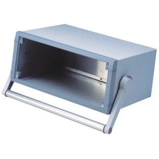 METCASE Unimet Grey Aluminium Instrument Case 150 mm x 260 mm x 350 mm M5635325