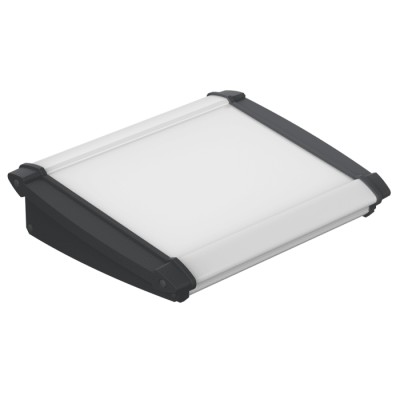 Bopla Aluminium Desktop Enclosure Alu-Topline Series Black Natural ABS Sloped Front 200mm x 92850200.MT6 ATPH 1850-0200