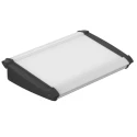 Bopla Aluminium ABS Desktop Enclosure, Sloped Front, Black and Natural Colours, 250 mm x 181.2 92850250.MT1 ATPH 1850-0250