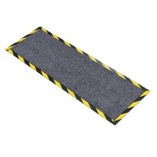 RS PRO Walkway Mat Carpet Indoor Use Anthracite Polyamide 400mm x 1.2m Thickness 13mm 159-6176