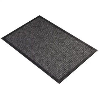 RS PRO Superdry Entrance Mat Waffle Indoor Use Black 600mm x 900mm x 7mm 159-6181