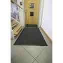 RS PRO Superdry Entrance Mat Waffle Indoor Use Black 600mm x 900mm x 7mm 159-6181