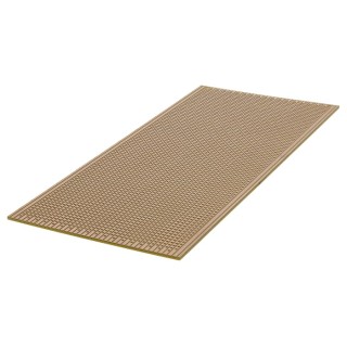 RS PRO Single-Sided Matrix Board FR2 Synthetic Resin Bonded Paper 1.02 mm Holes 220 x 100 mm 159-6322