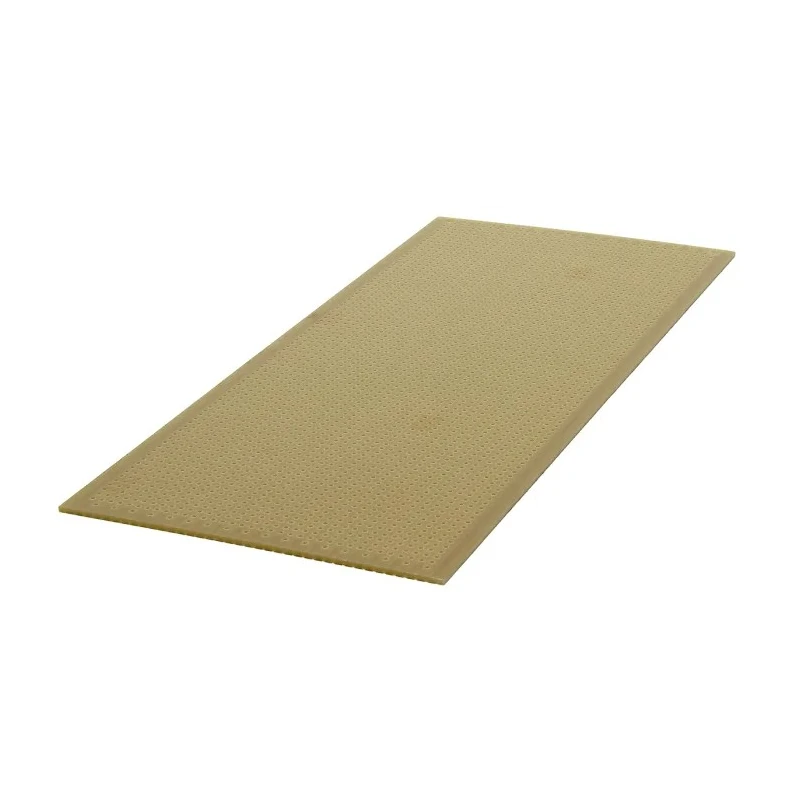 RS PRO Single-Sided Matrix Board FR2 Synthetic Resin Bonded Paper 1.02 mm Holes 220 x 100 mm 159-6322