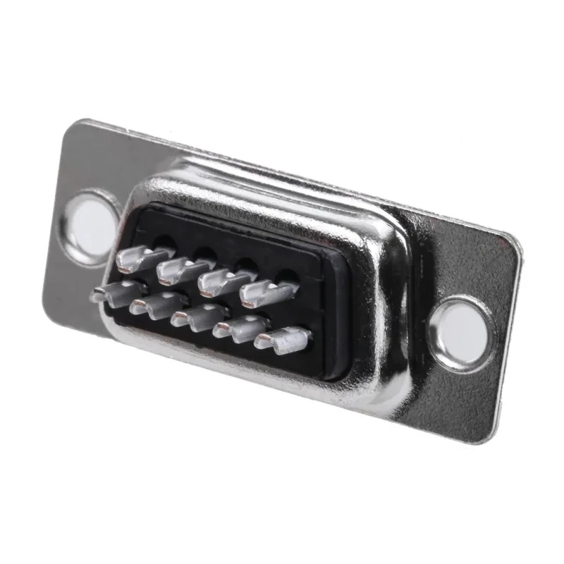 Amphenol Communications Solutions 9 Way Straight 2.74 mm Pitch Panel Mount D-Sub Connector Female FCE17
