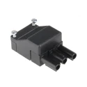 Wieland ST18 Series 3-Pole Male Screw Cable Connector 250V AC 16A IP20 Germany ST18