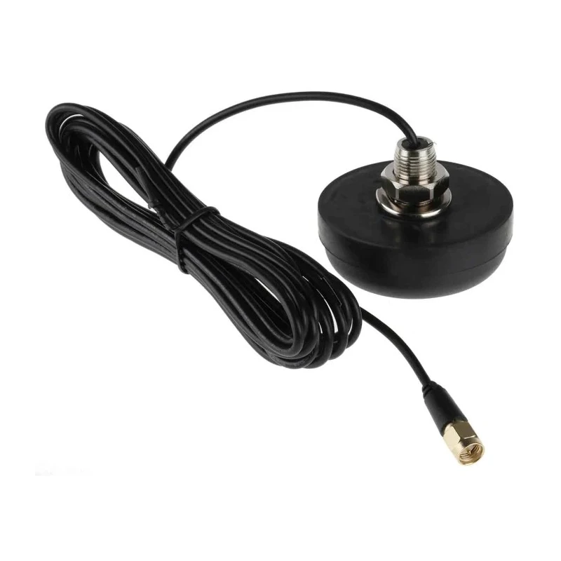 RF Solutions GSM Rugged Puck Omni-Directional Quad-Band Antenna with SMA Male Connector 850-2100MHz 2dBi ANT-GSMPUKS-IP67