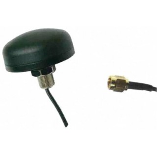 RF Solutions Dome GPS Antenna with SMA Connector, Low Noise Amplifier, 27dBi Gain, 1574.42–1575.42MHz ANT-GPSPUKS
