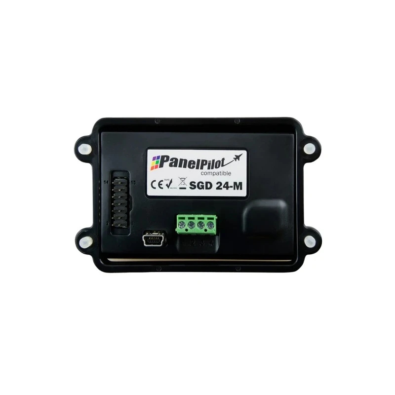 Lascar PanelPilot Digital Panel Multifunction Meter Voltage Measurement 46mm x 74mm 2.4" TFT USB Programmable SGD 24-M