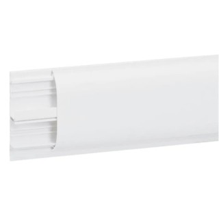 Legrand DLP White Cable Trunking W80mm x D20mm x L2m Polyvinyl Chloride Adhesive Fastening DLP Series W80mm