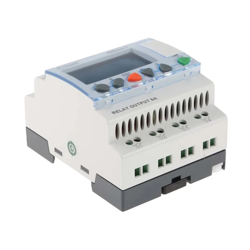Crouzet CD12 Series Logic Control with 8 Digital and Analogue Inputs, 4 Relay Outputs, 24V DC Supply CD12