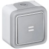 Legrand PlexoTM Series Push Button Switch Momentary Wall Mount SPST 10A IP55 250V AC 0 697 23