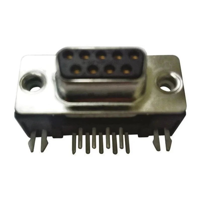 Amphenol Communications Solutions 25 Way Right Angle 2.76 mm Pitch Through Hole D-Sub Connector Female with 4 to 40 FCE17