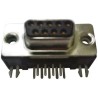 Amphenol Communications Solutions 25 Way Right Angle 2.76 mm Pitch Through Hole D-Sub Connector Female with 4 to 40 FCE17