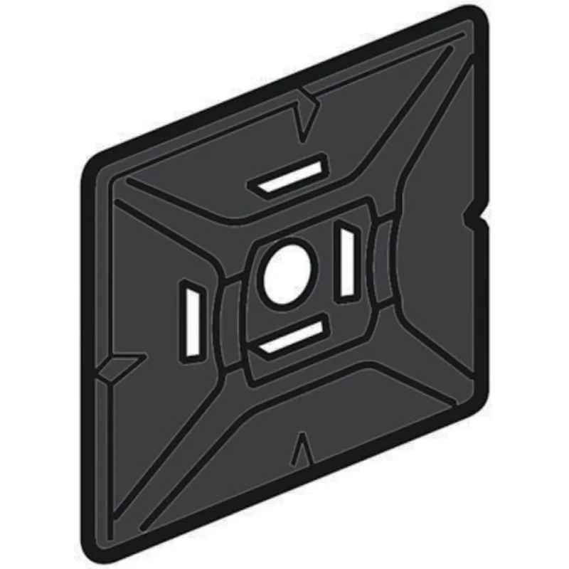 Legrand Black Cable Tie Mount 4.6 mm x 30 mm x 25 mm 0 320 67